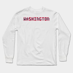 Pixel Hockey City Washington 2017 Long Sleeve T-Shirt